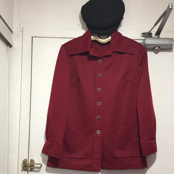 VINTAGE MR. K LIGHTWEIGHT POYLESTER PANTSUITS SIZE M - Picture 6 of 12